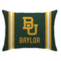 NCAA Standard Stripe Logo Bed Pillow