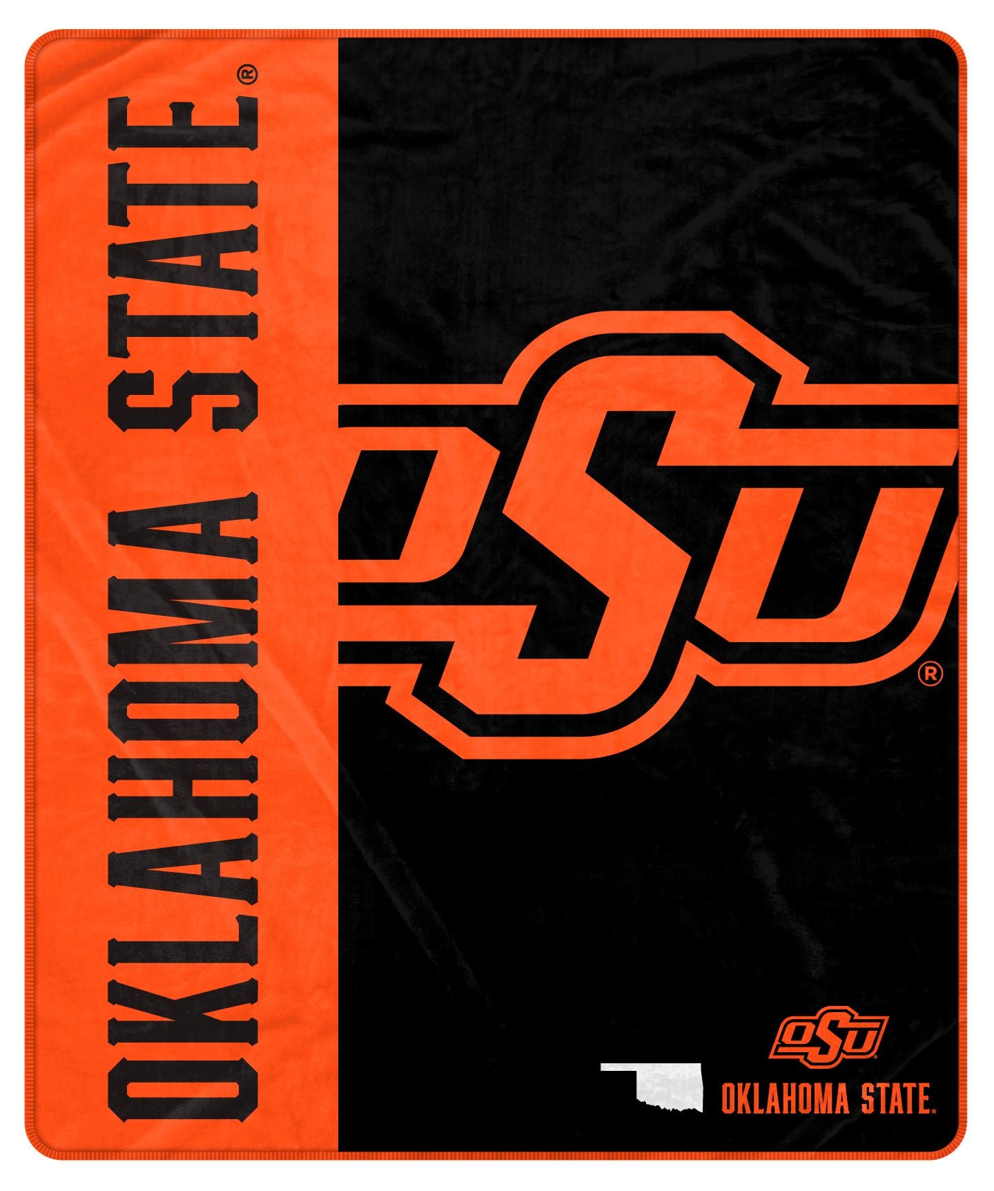 NCAA Endzone Ultra Soft Tailgate Throw