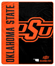 Load image into Gallery viewer, NCAA Endzone Ultra Soft Tailgate Throw
