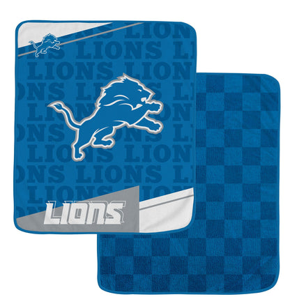 NFL Diagonal Ghost Checker 60x70 Blanket