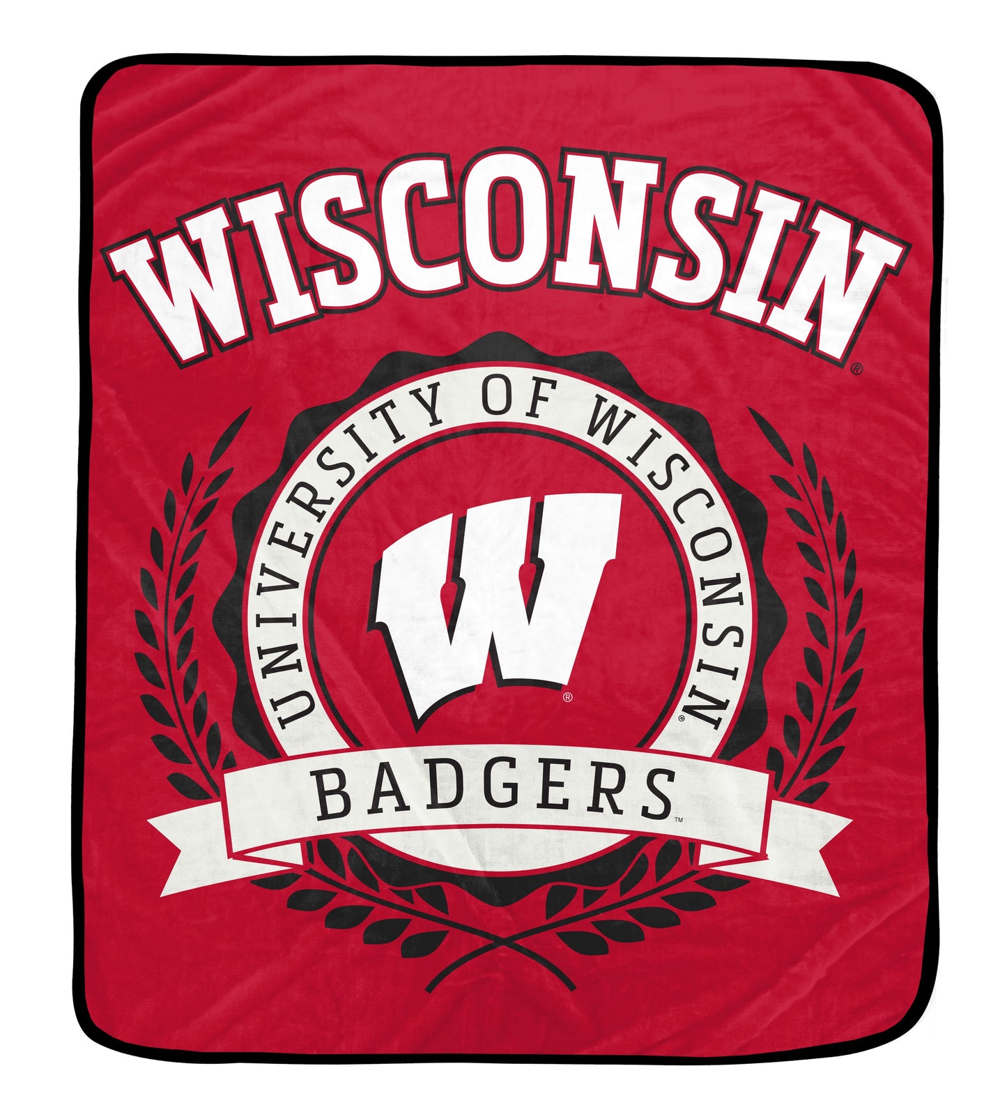 NCAA University Crest 50x60 Ultra Soft Blanket
