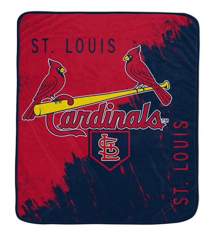 MLB Painted Plate Ultra Soft 50x60 Blanket