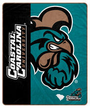 Load image into Gallery viewer, NCAA Endzone Ultra Soft Tailgate Throw
