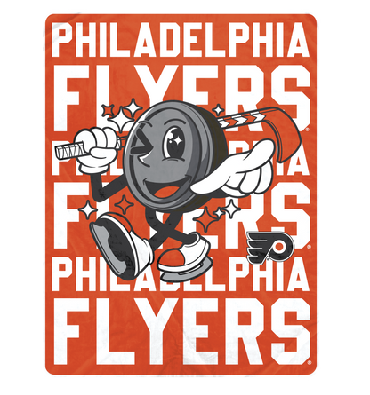 NHL Cartoon Puck Ultra Soft 60x80 Blanket