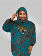 NFL Digital Dash Sherpa Hooded Fan Cape