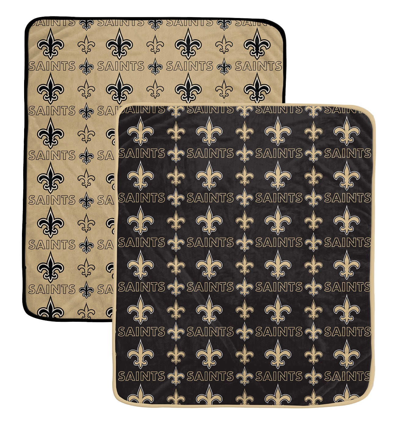 NFL Home & Away Logo Roll 60x70 2 Pack Blanket Set