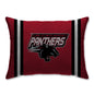 NCAA Standard Stripe Logo Bed Pillow