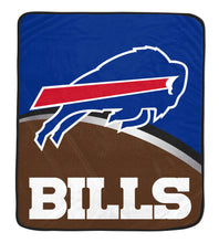 Load image into Gallery viewer, NFL Gameball Ultra Soft Tailgate Throw
