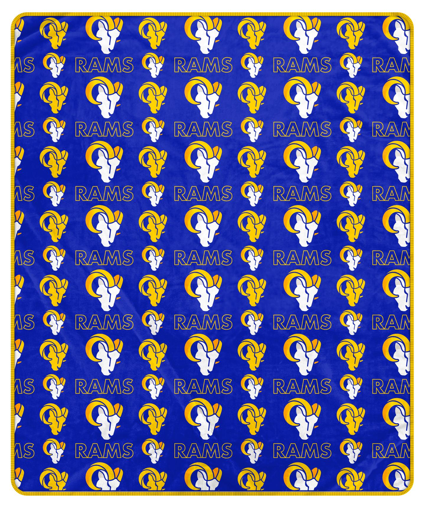 NFL Repeat Big Logo Wordmark 50x60 Blanket