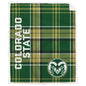 NCAA Playmaker Plaid Ultra Cozy Sherpa Throw