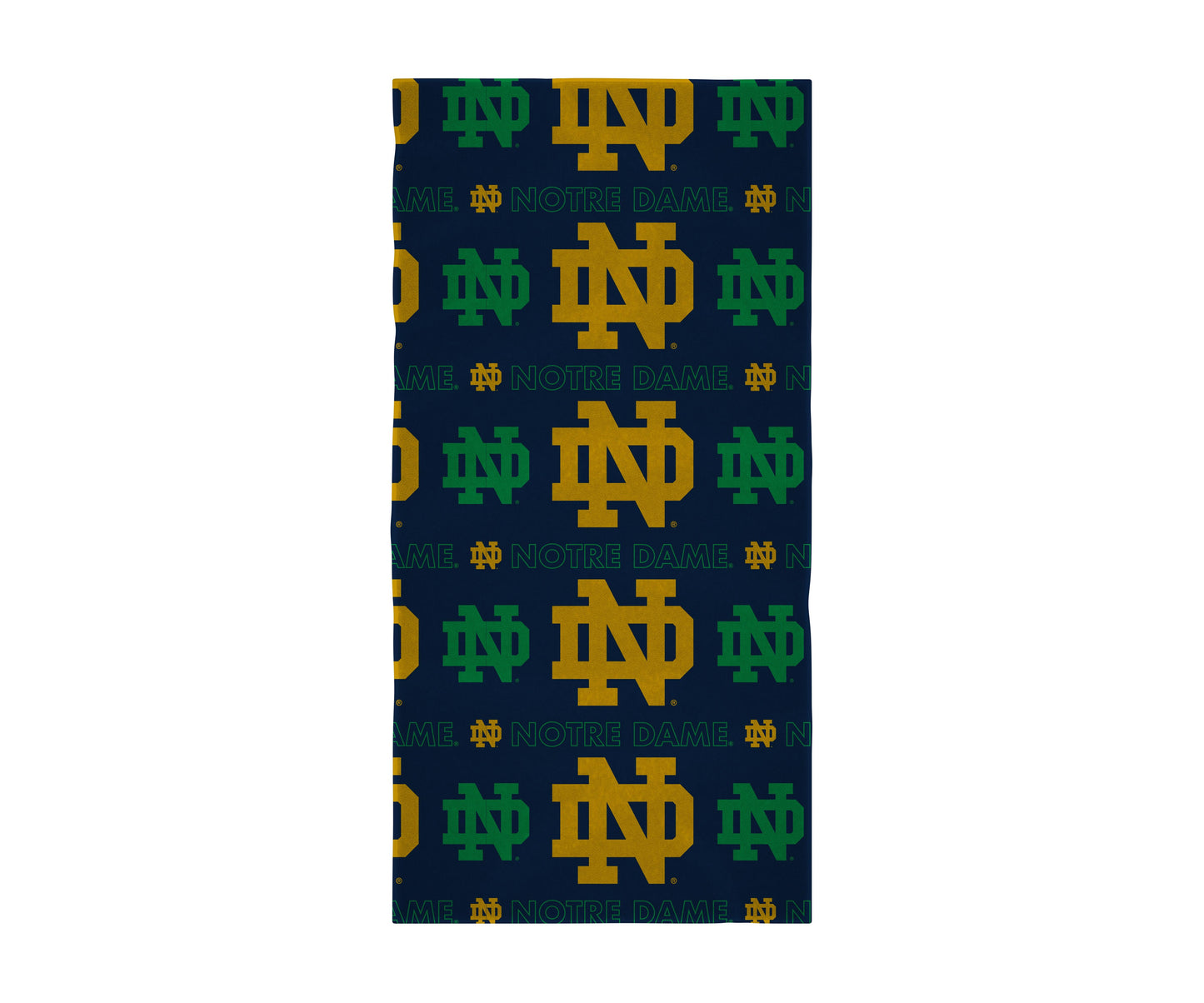 NCAA Repeat Logo Microfiber Beach Towel