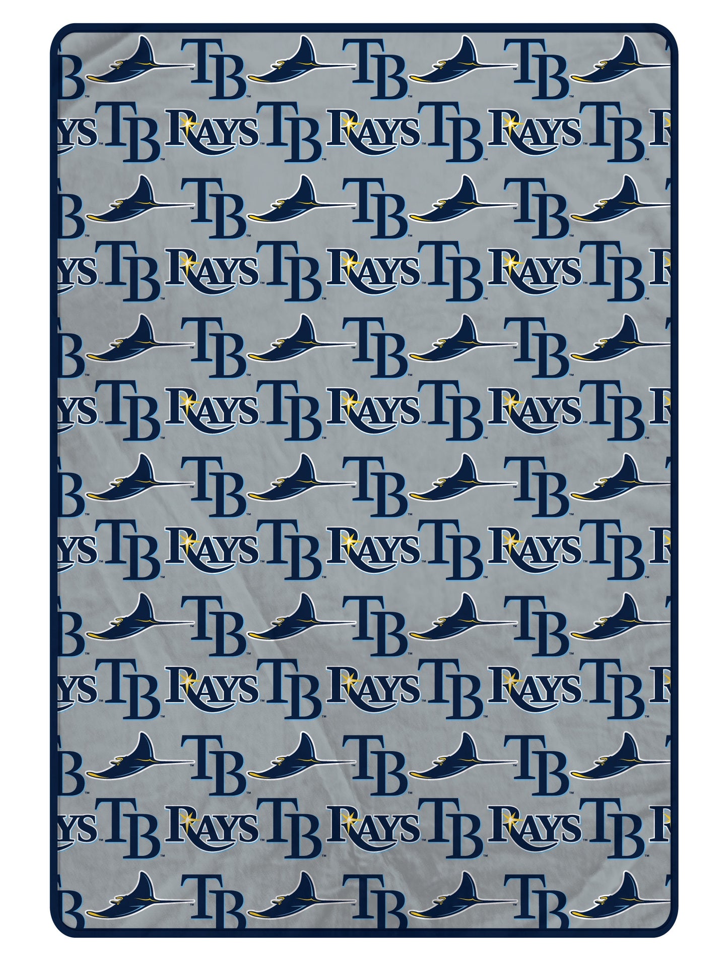 MLB Logo Roll Ultra Cozy Oversized 66x95 Blanket