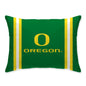 NCAA Standard Stripe Logo Bed Pillow