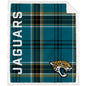 NFL Playmaker Plaid Ultra Cozy Sherpa Throw