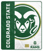 NCAA Endzone Ultra Soft Tailgate Throw