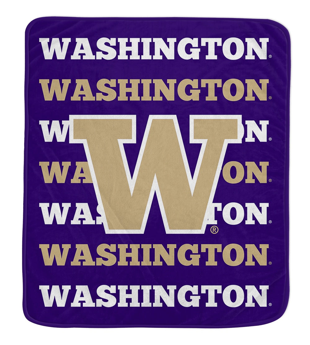 NCAA Repeat Refresh 60x70 Wordmark Blanket
