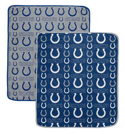 NFL Home & Away Logo Roll 60x70 2 Pack Blanket Set