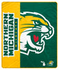 NCAA Endzone Ultra Soft Tailgate Throw