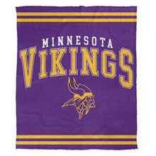Load image into Gallery viewer, NFL Vintage Block 60x70 Cozy Knit Blanket

