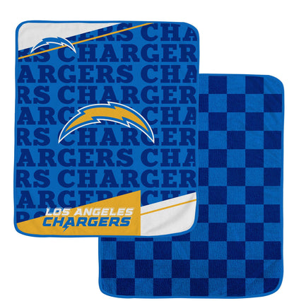 NFL Diagonal Ghost Checker 60x70 Blanket