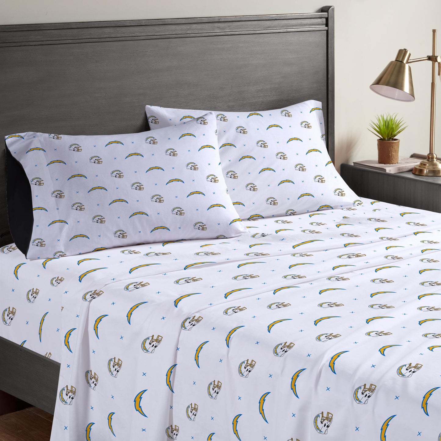 NFL Small X Queen Sheet Set