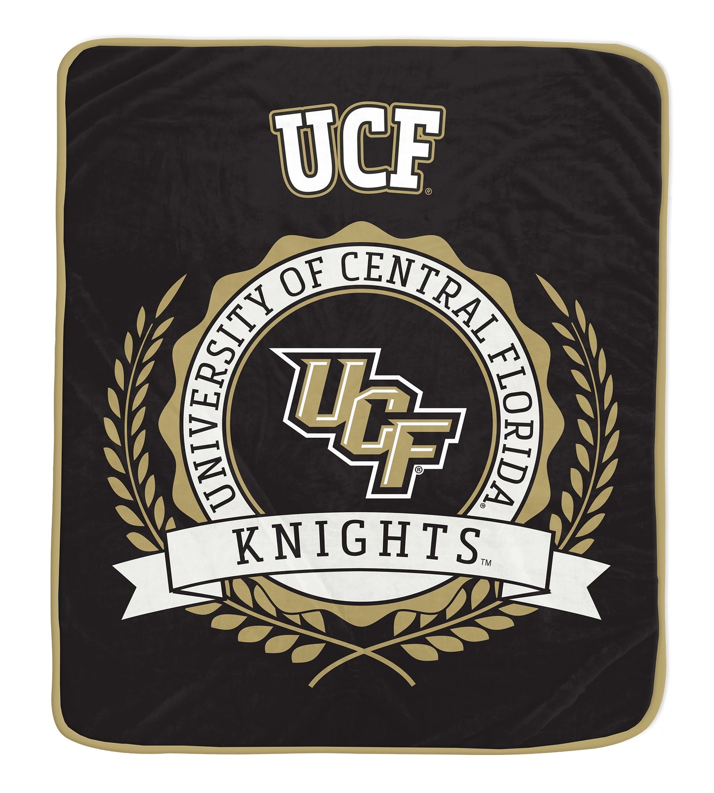 NCAA University Crest 50x60 Ultra Soft Blanket