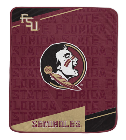 NCAA Diagonal Ghost Ultra Soft 50x60 Blanket