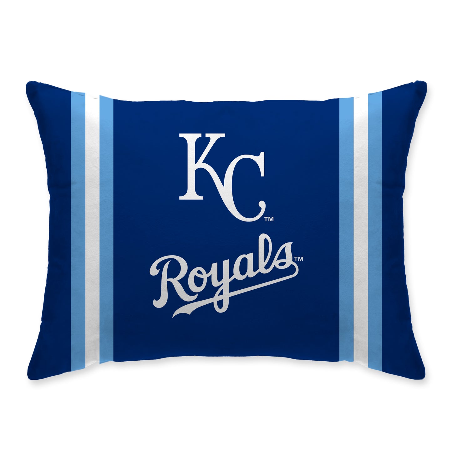 MLB Standard Logo Stripe Bed Pillow