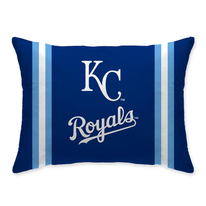 MLB Standard Logo Stripe Bed Pillow
