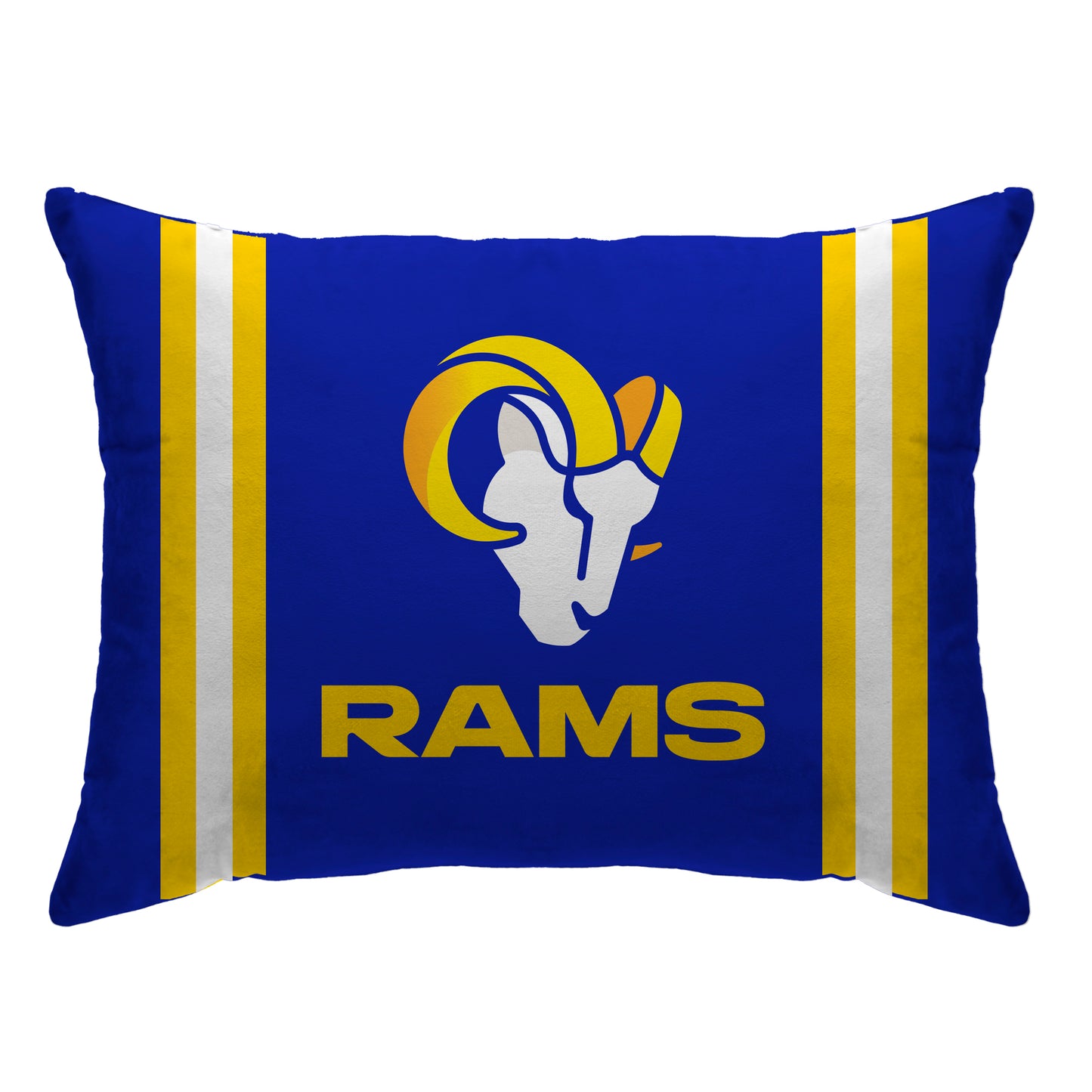 NFL Standard Logo Stripe Bed Pillow