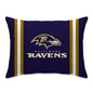 NFL Standard Logo Stripe Bed Pillow