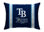MLB Standard Logo Stripe Bed Pillow