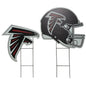 NFL Logo and Helmet 2 Pack Yard Sign Set