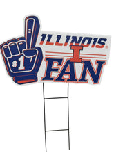 Load image into Gallery viewer, NCAA #1 Fan Yard Sign
