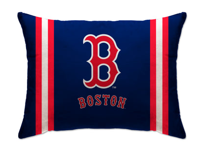 MLB Standard Logo Stripe Bed Pillow