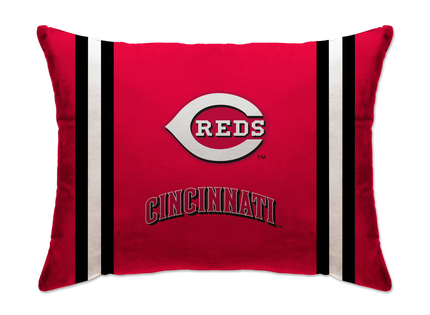 MLB Standard Logo Stripe Bed Pillow