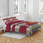 NCAA Heathered Stripe 3 PC Queen Bed in a Bag