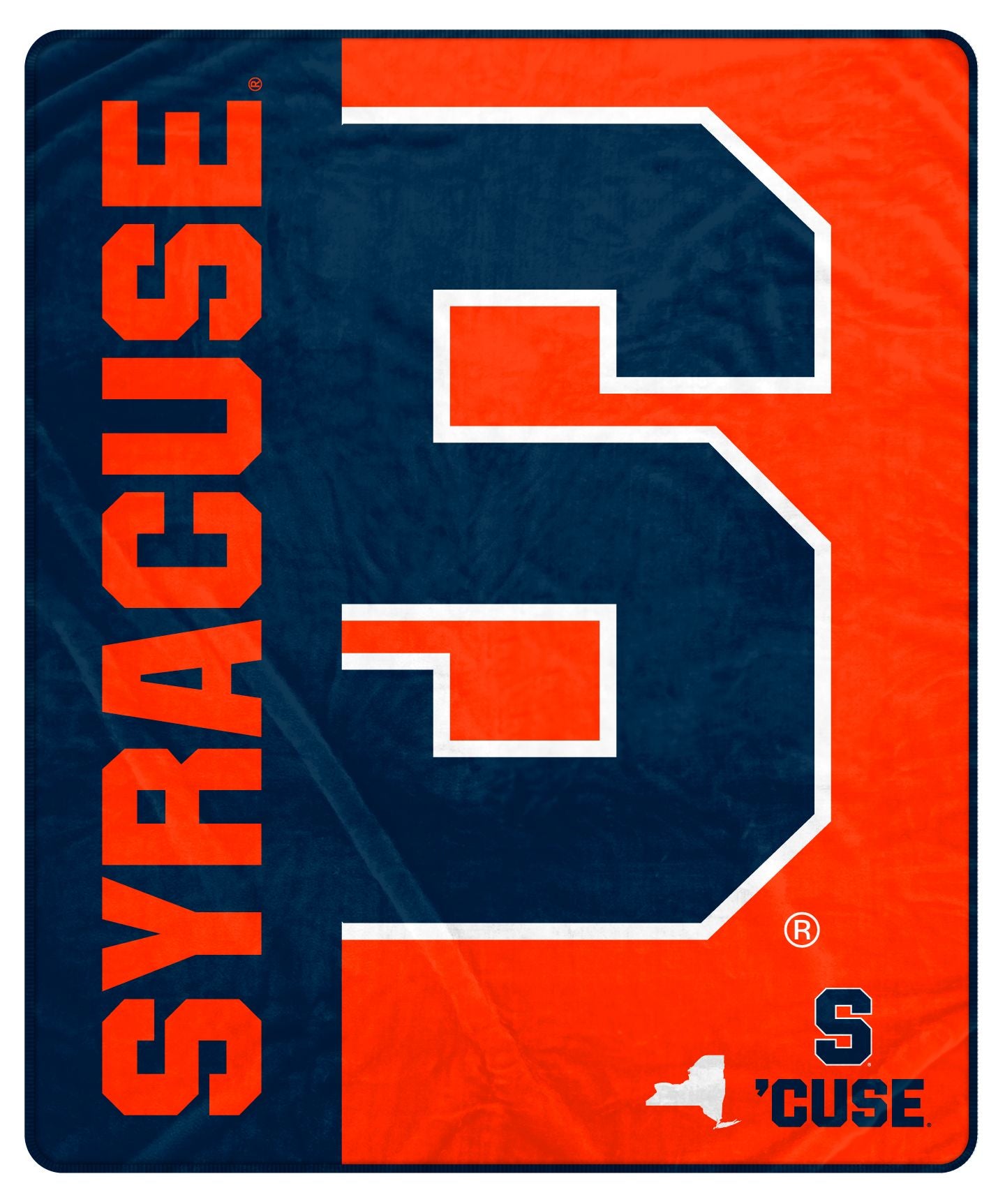 NCAA Endzone Ultra Soft Tailgate Throw