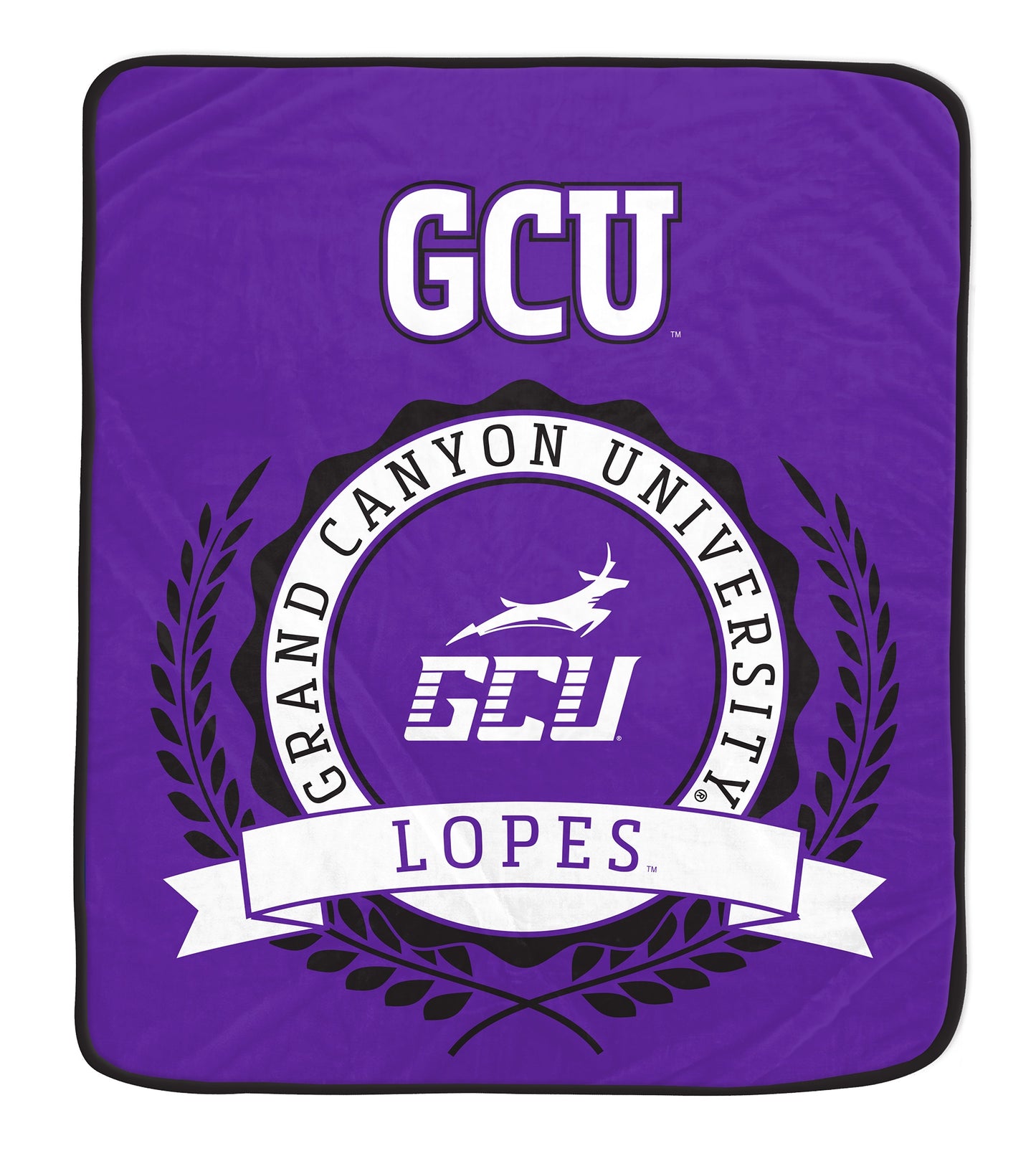 NCAA University Crest 50x60 Ultra Soft Blanket