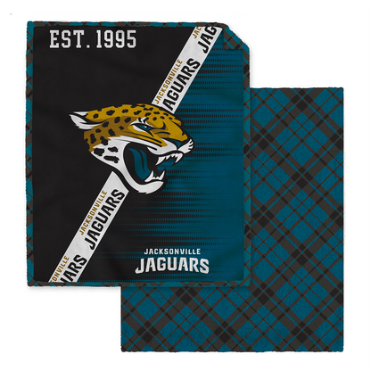 NFL Digital Dash 2 Sided Checkered 60x80 Blanket
