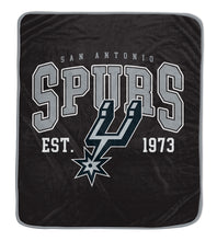 Load image into Gallery viewer, NBA Vintage Arch Block Ultra Soft 50x60 Throw Blanket

