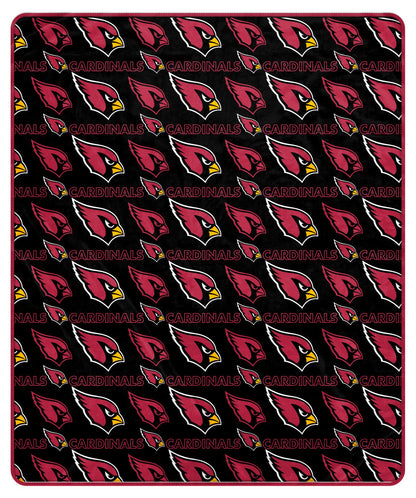 NFL Repeat Big Logo Wordmark 50x60 Blanket