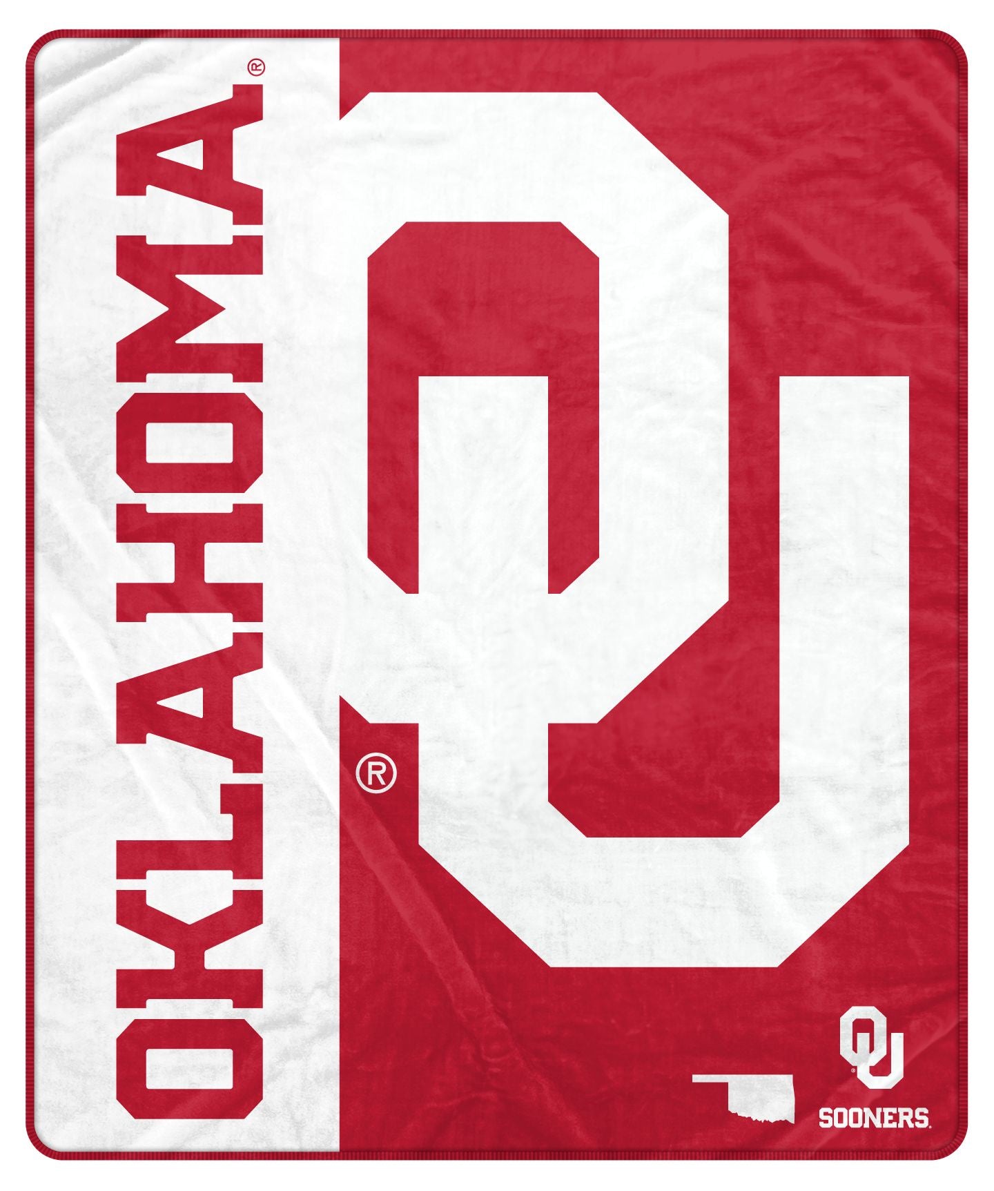 NCAA Endzone Ultra Soft Tailgate Throw