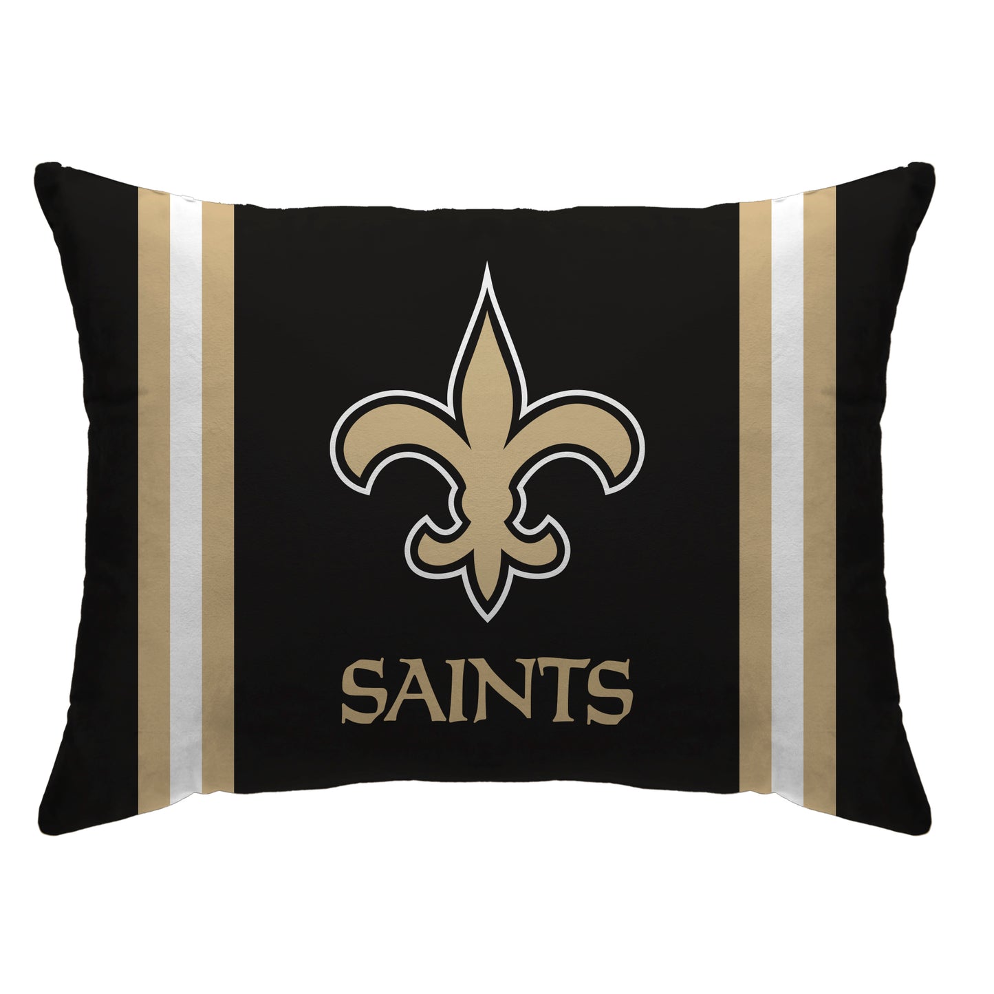 NFL Standard Logo Stripe Bed Pillow