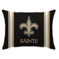 NFL Standard Logo Stripe Bed Pillow