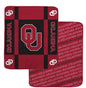 NCAA Reverse Block Double Sided 60x70 Ultra Cozy Blanket