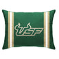 NCAA Standard Stripe Logo Bed Pillow