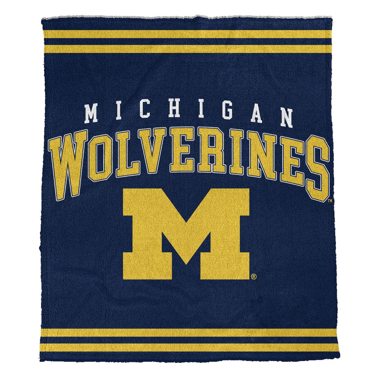 NCAA Vintage Block 60x70 Cozy Knit Blanket