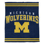 NCAA Vintage Block 60x70 Cozy Knit Blanket