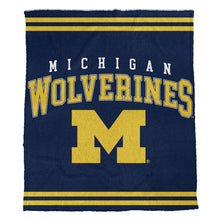 Load image into Gallery viewer, NCAA Vintage Block 60x70 Cozy Knit Blanket
